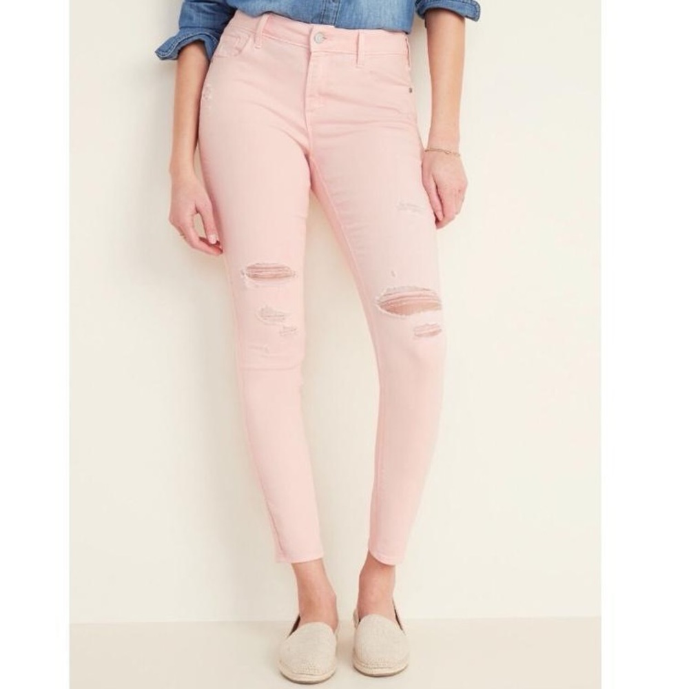 Old Navy NWT! Mid-Rise  Super Skinny Ankle Jean
